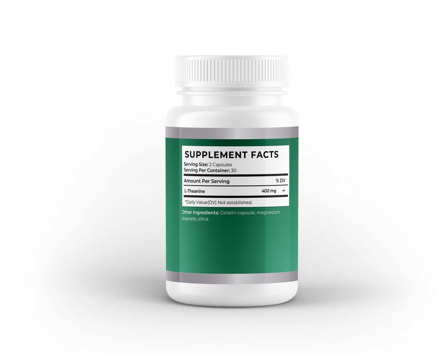 L - Theanine 400mg | 60 Capsules | Calming Amino Acid for Focus & Relaxation - Vitality Supplements