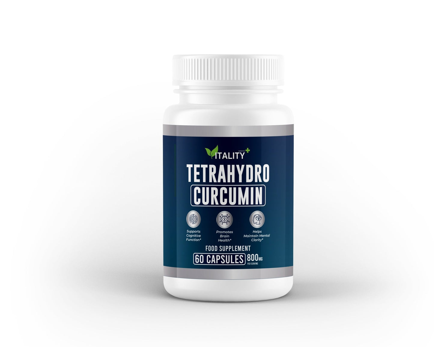Tetrahydrocurcumin 800mg Capsules – High Bioavailability Antioxidant Supplement - Vitality Supplements