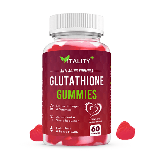 Glutathione Gummies | with Marine Collagen | 1050mg per Serving | 1 Month Supply - Vitality Supplements