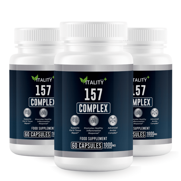 3 Pack – 157 Complex | 1000mcg | 90 - Day Supply | High - Purity Capsules - Vitality Supplements