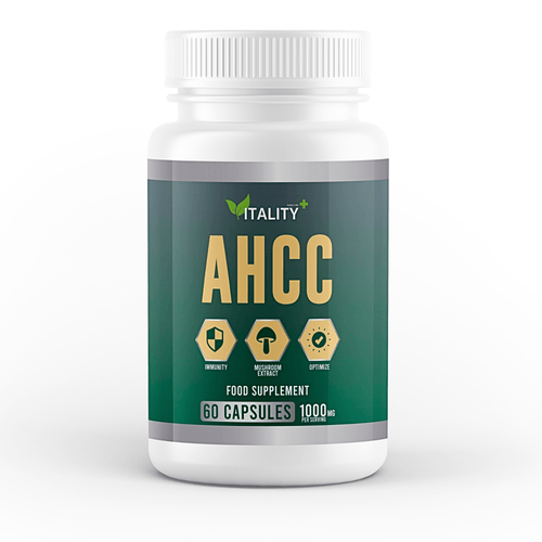 6 Pack Premium AHCC Capsules 1000mg - 360 Capsules, 6 Month Supply - Immune System Support Supplement - Vitality Supplements