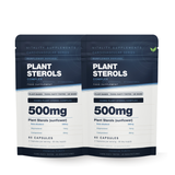Plant Sterols Complex 500mg – Beta-Sitosterol, Stigmasterol & Campesterol – 60 Capsules