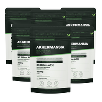 Akkermansia Probiotic & Prebiotic 30 Billion AFU with Inulin – Ultimate Gut Health, Immune Support & Weight Management – 1 Months SUpply
