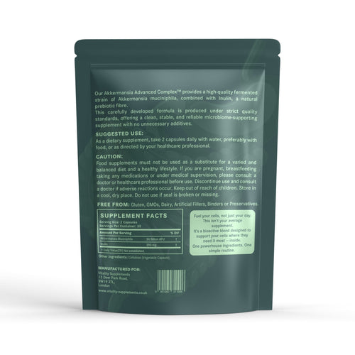 Akkermansia Muciniphila – Next - Gen Microbiome Support - Vitality Supplements