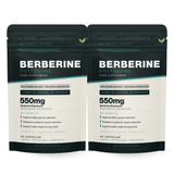 Berberine Phytosome 550mg | 60 Capsules | Enhanced Bioavailability Supplement - Vitality Supplements