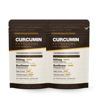 Curcumin Phytosome 500mg | Enhanced Absorption Turmeric Complex | 60 Capsules - Vitality Supplements
