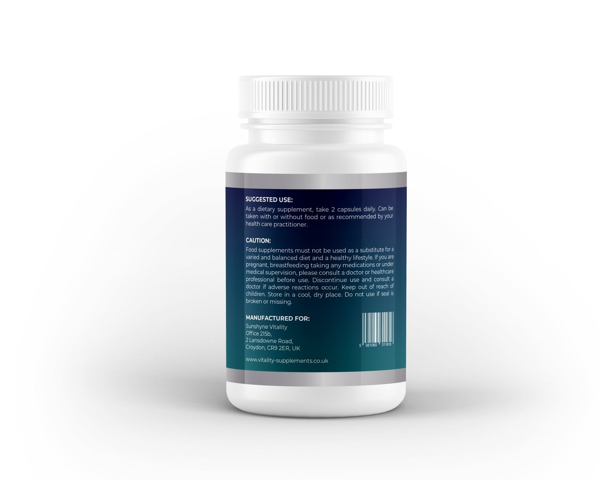 GLP - 1 Modulation Complex – 1300mg | Green Tea, Gymnema, Cinnamon & Thermogenic Botanicals | 60 Vegan Capsules - Vitality Supplements