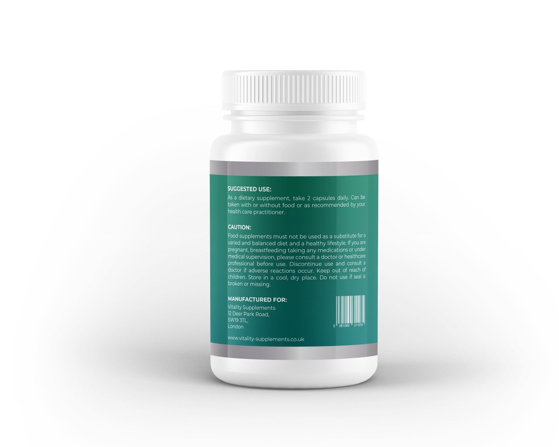 L - Carnosine 1000mg | 60 Capsules | High - Potency Cellular & Cognitive Support - Vitality Supplements
