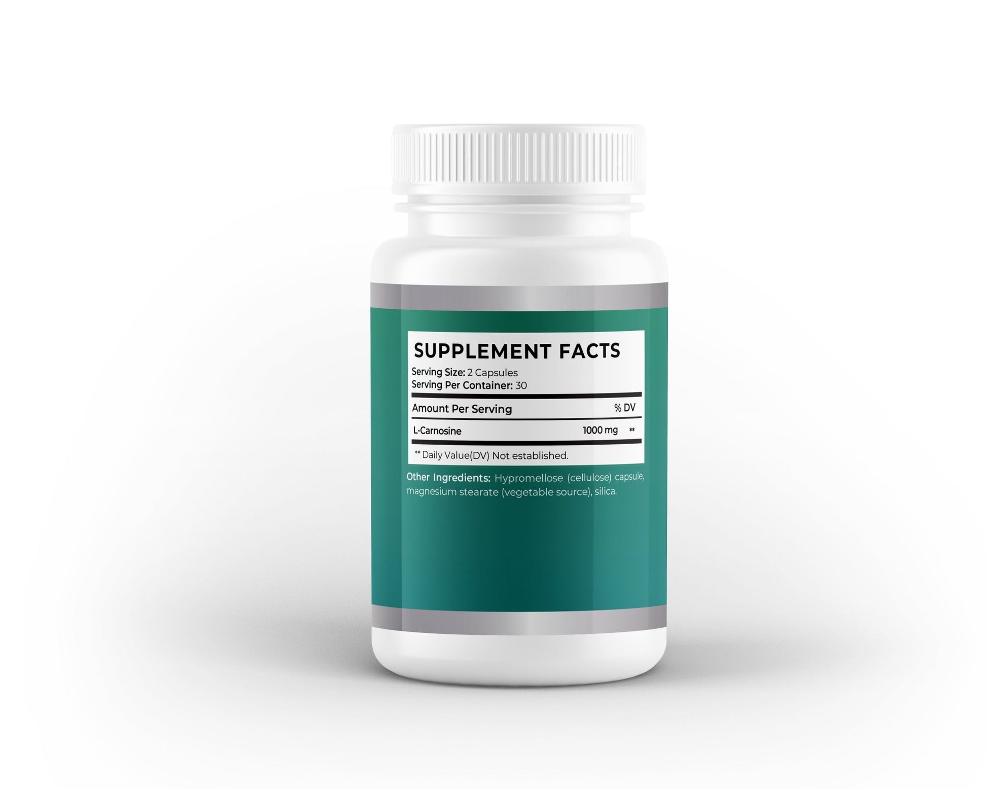L - Carnosine 1000mg | 60 Capsules | High - Potency Cellular & Cognitive Support - Vitality Supplements