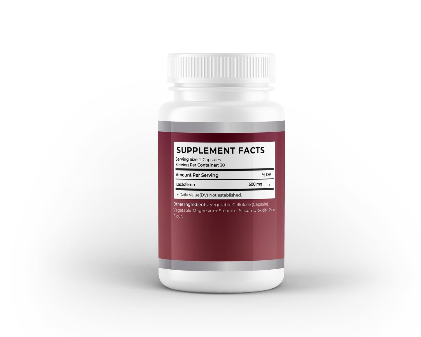Lactoferrin 250mg | 60 Capsules | Immune & Gut Support | Iron - Binding Protein Supplement - Vitality Supplements