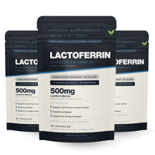 Lactoferrin 250mg | 60 Capsules | Immune & Gut Support | Iron-Binding Protein Supplement - Vitality Supplements
