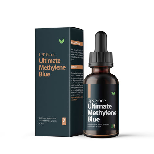 Methylene Blue Liquid Drops – USP Grade 60ml | Cellular Energy & Focus Support - Vitality Supplements