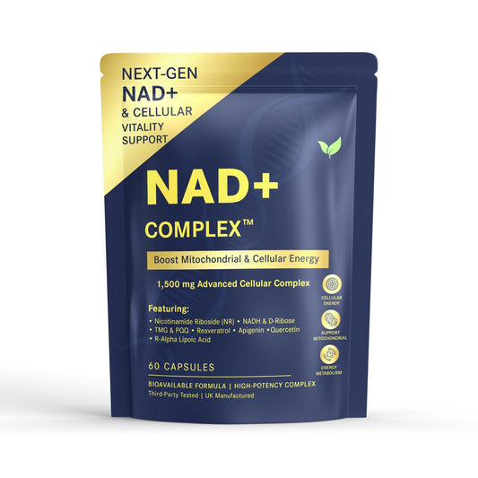 NAD+ Complex™ | Advanced Nutrient Blend for Natural Energy & Wellness (60 Capsules) - Vitality Supplements
