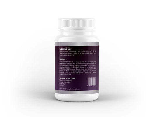 Nattokinase 200 mg Capsules | Cardiovascular & Circulatory Support | 60 Vegan Capsules - Vitality Supplements