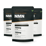 NMN + TMG 1500mg Complex Capsules | 750mg NMN + 750mg Trimethylglycine | NAD+ Support Formula | 60 Capsules | UK Manufactured - Vitality Supplements