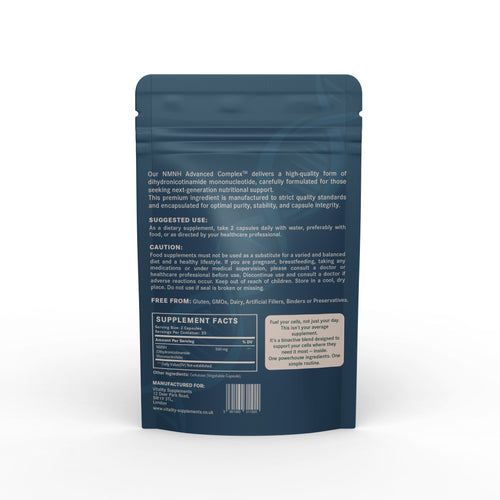 NMNH – Next - Generation NAD⁺ Cellular Support - Vitality Supplements
