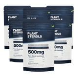 Plant Sterols Complex 500mg – Beta-Sitosterol, Stigmasterol & Campesterol – 60 Capsules - Vitality Supplements