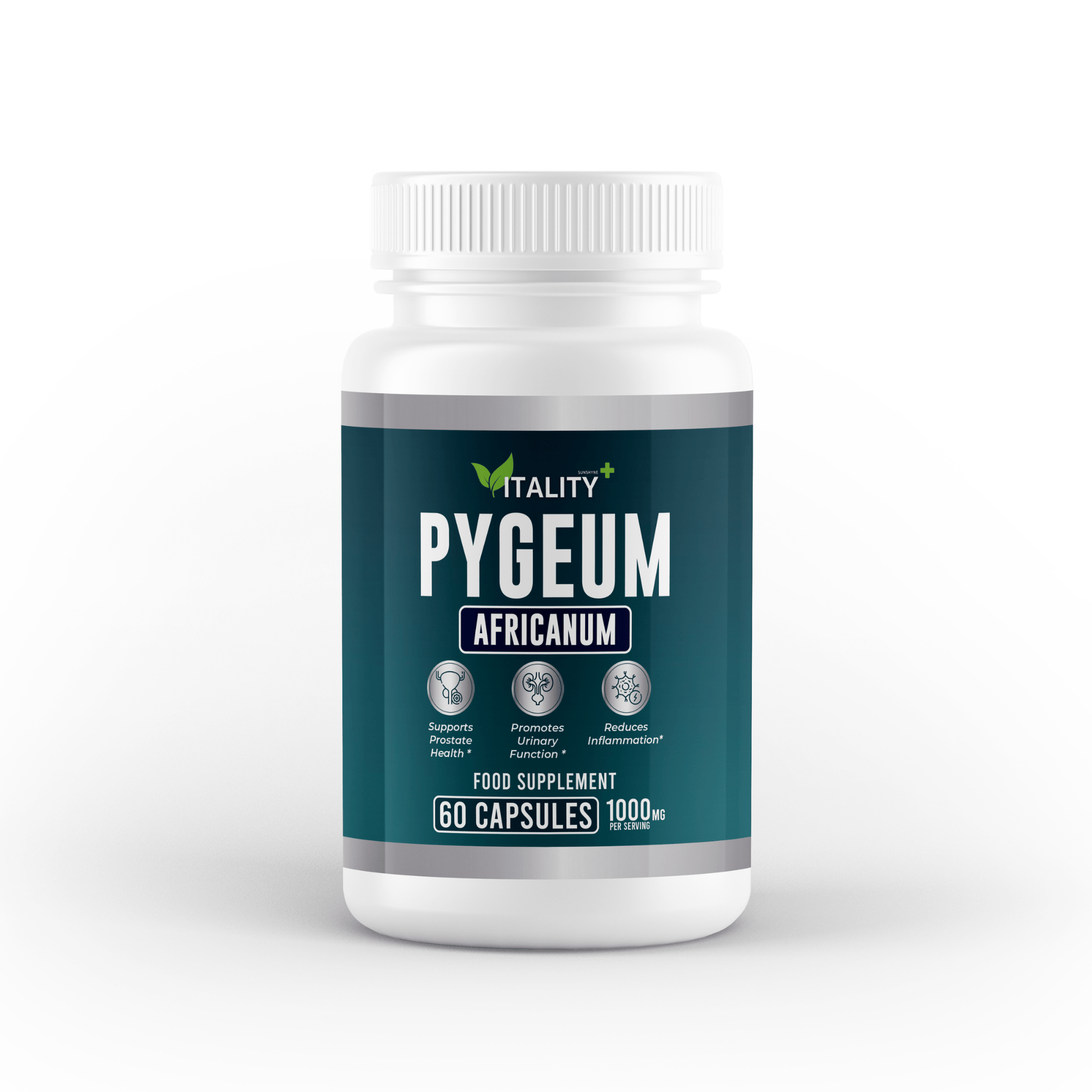 Premium Pygeum Africanum Capsules – 250mg – Prostate Health, Urinary Support & Overall Wellness – 1 Month Supply - Vitality Supplements