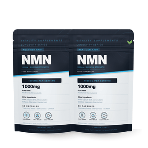 Pure NMN 1000mg – 60 Vegan Capsules | Vitality Supplements - Vitality Supplements