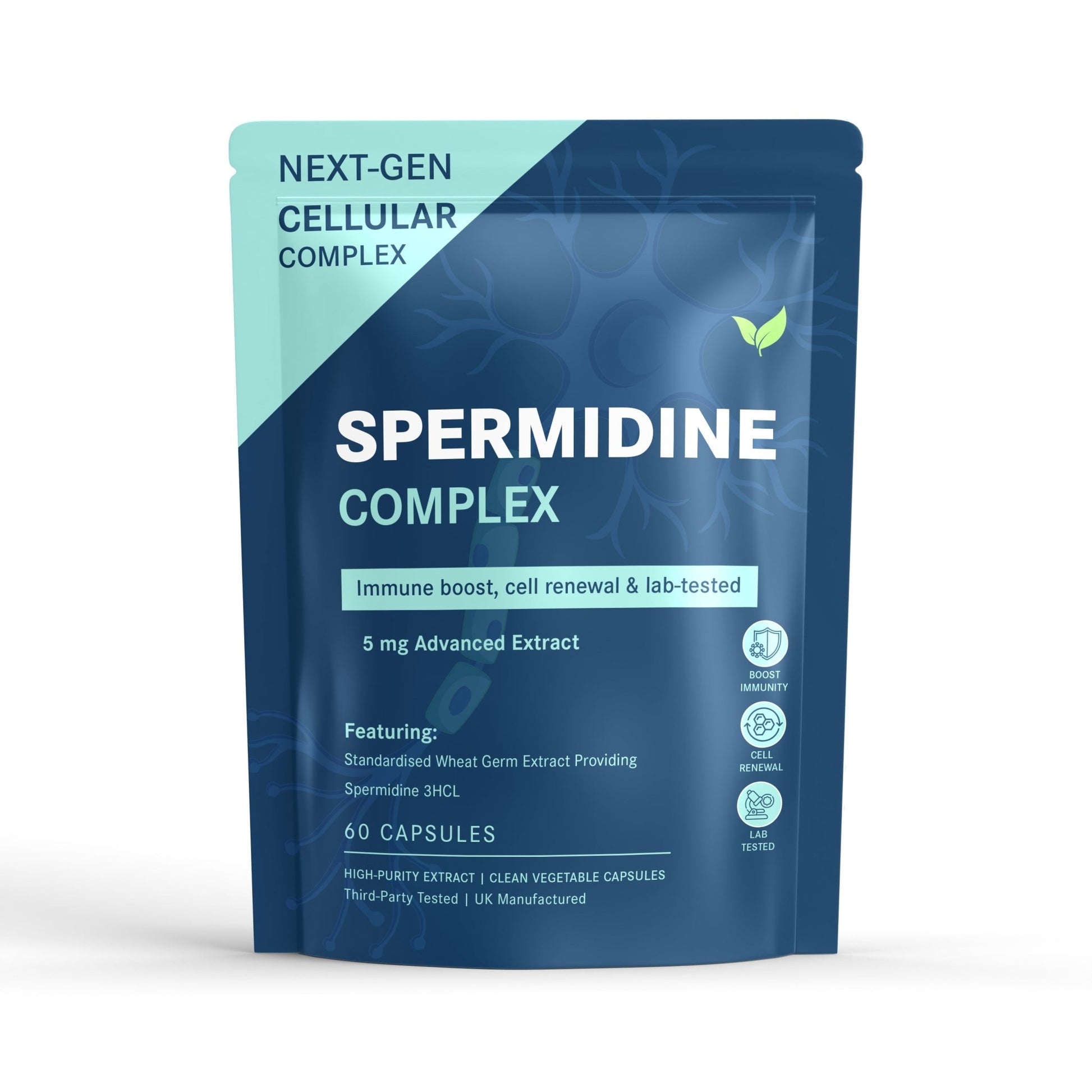 Spermidine Complex – Advanced Cellular Support (5 mg) - Vitality Supplements