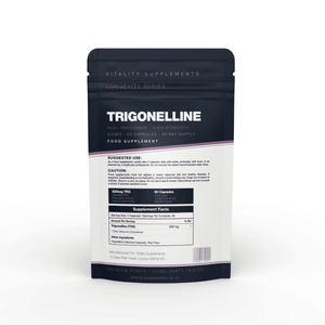 Trigonelline 500mg Capsules – High-Strength TRG Supplement – 60 Capsules - Vitality Supplements