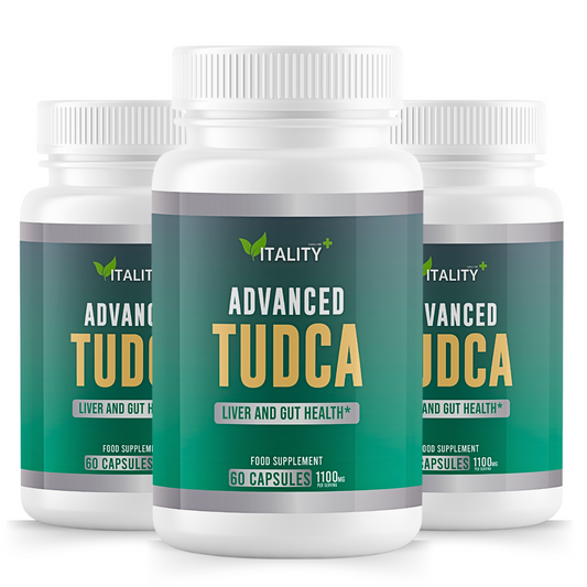 3 Pack Premium TUDCA Liver Support: 1100mg, 180 Capsules - Ultimate Detox & Liver Health Formula, 90-Day Supply