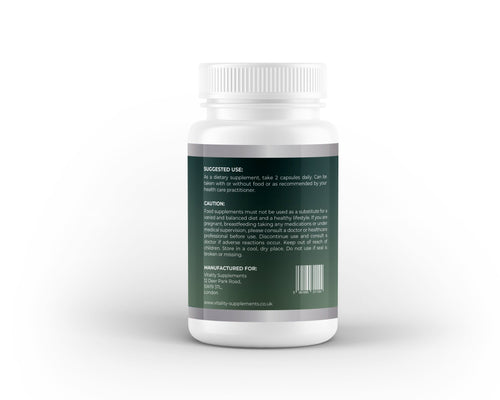Zinc L - Carnosine 18 mg | Gut & Mucosal Lining Support | 60 Capsules - Vitality Supplements