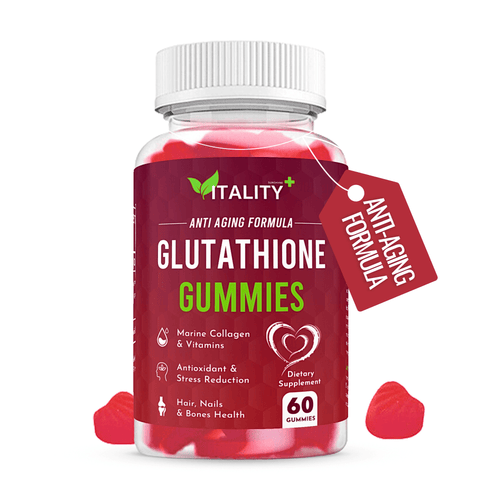 Glutathione Gummies | with Marine Collagen | 1050mg per Serving | 2 Month's Supply - Vitality Supplements