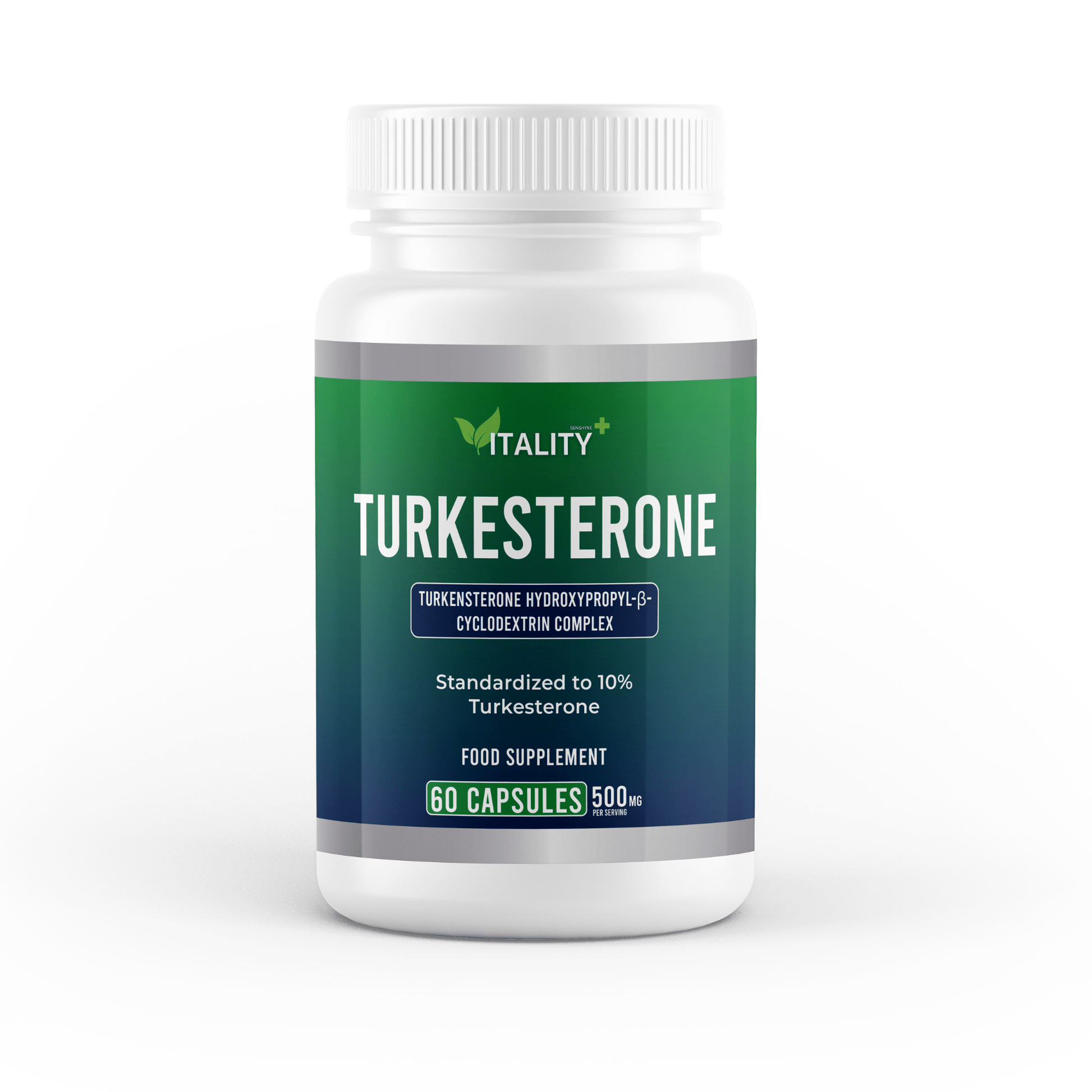 High Strength Turkesterone 500mg | 60 Capsules | 2 Month Supply - Vitality Supplements