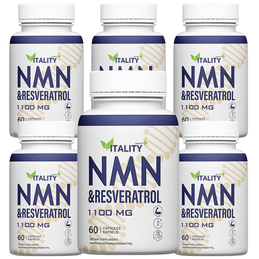 nmn resveratrol anti aging capsules supplement